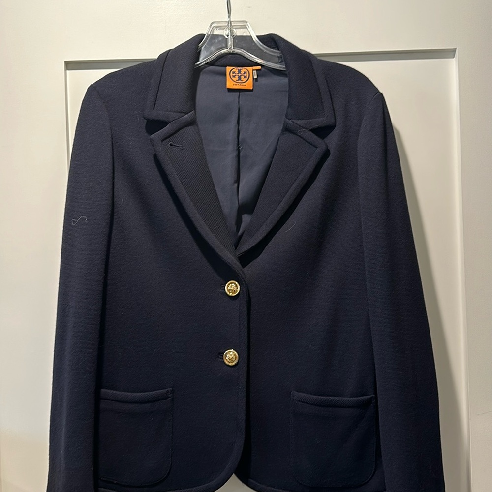 Tory Burch Navy Blazer - Size XL